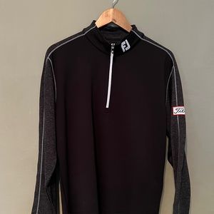 Footjoy 1/4 zip with Titleist Tour patch